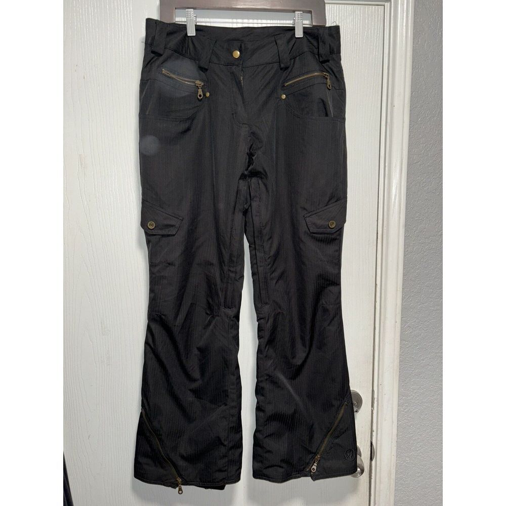 Obermeyer Delia Women's Size 10 Black Ski Snowboard Winter Pants